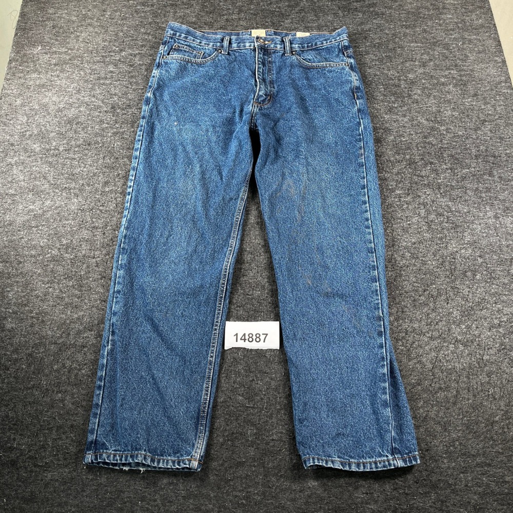Red Head Brand Co. Jeans Mens 35x30 Blue Good Straight Leg Denim